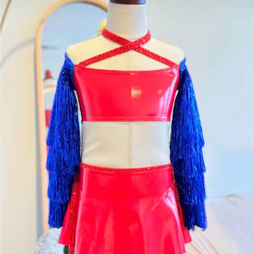 Red and Blue Kids Costume